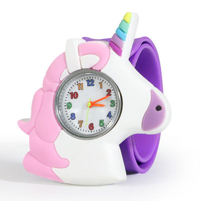 Unicorn Quartz Kids Watch 0.6cm Dikte3atm Waterdicht Arcylic Materiaal