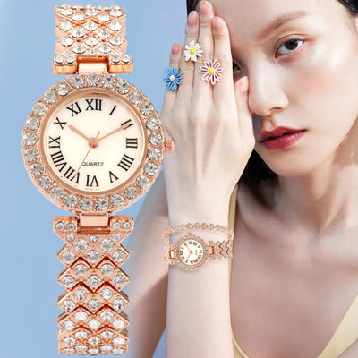 100g het Polshorloge van het vrouwenkwarts, OEM Diamond Bracelet Watch For Ladies