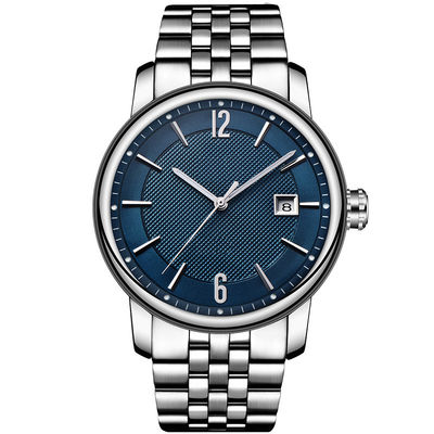 Van de Schrijvers uit de klassieke oudheid de Automoonphase van mensen Horloges van de het Horlogechronograaf met Staalriem