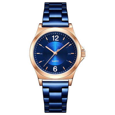 Vrouwen van de manierriem van het het Horloge de Waterdichte Roestvrije staal van de Japanse Beweging