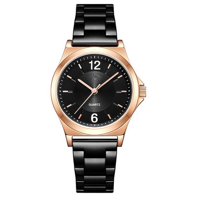 Vrouwen van de manierriem van het het Horloge de Waterdichte Roestvrije staal van de Japanse Beweging