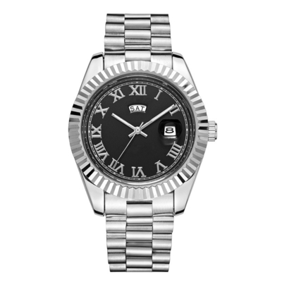 Van het het Roestvrije staalkwarts van mensen de Klassieke van het de Chronograafhorloge Hoge Nauwkeurigheid