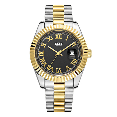 Van het het Roestvrije staalkwarts van mensen de Klassieke van het de Chronograafhorloge Hoge Nauwkeurigheid