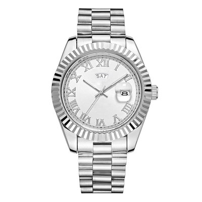 Van het het Roestvrije staalkwarts van mensen de Klassieke van het de Chronograafhorloge Hoge Nauwkeurigheid