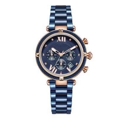 Nieuwe de Tendenshorloges van luxecrystal women watch roman numerals voor Dames