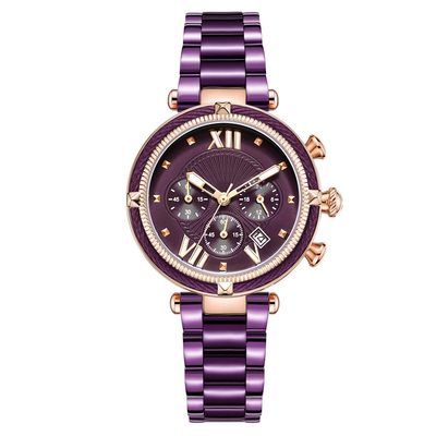 Nieuwe de Tendenshorloges van luxecrystal women watch roman numerals voor Dames