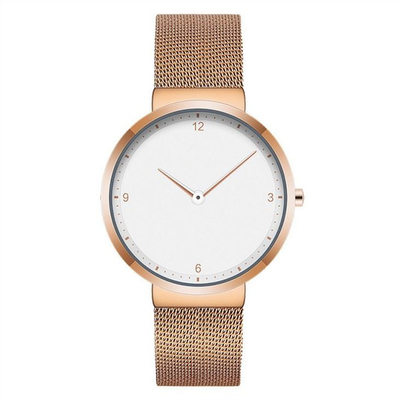 Van het het Paarkwarts van de manierlegering van het Horloge Minimalistische Mensen het Kwartspolshorloges