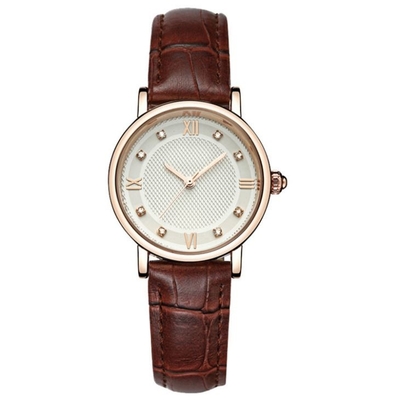 Het Horloge van het van bedrijfs manierdiamond dial couple watch genuine Kwartsanalogon