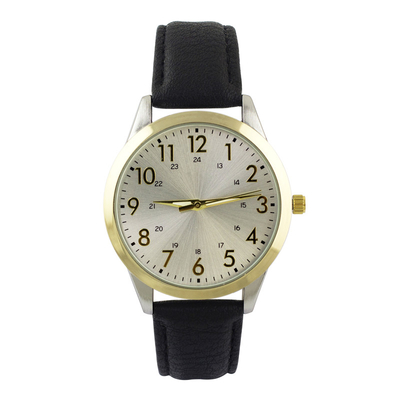 Toevallig het Leerhorloge 17mm van de kwartslegering Riem het Galvaniseren Geval voor Famale