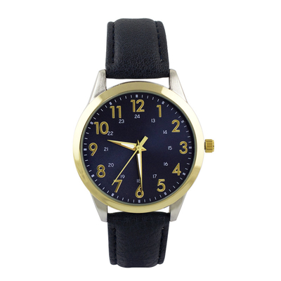 Toevallig het Leerhorloge 17mm van de kwartslegering Riem het Galvaniseren Geval voor Famale