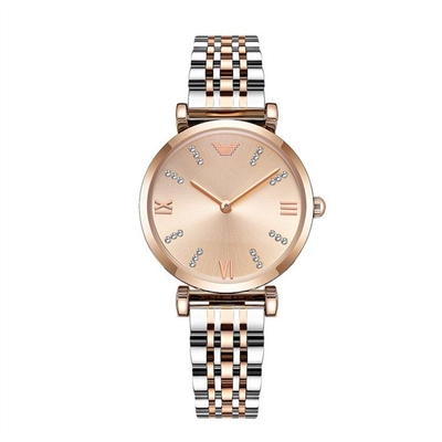 Analoog Horloge 30mm van het Roestvrij staalkwarts Dia Casual Aesthetic Mirror