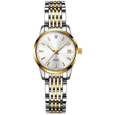 Het Geval van Diamond Watch Interchangeable Strap Alloy van mechanische Vrouwen