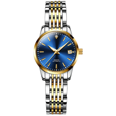 Het Geval van Diamond Watch Interchangeable Strap Alloy van mechanische Vrouwen