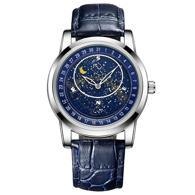 Mensen van het de Wijzerplaat Automatische Mechanische Horloge van mensen het Horloge van de Verlichte Lichtgevende