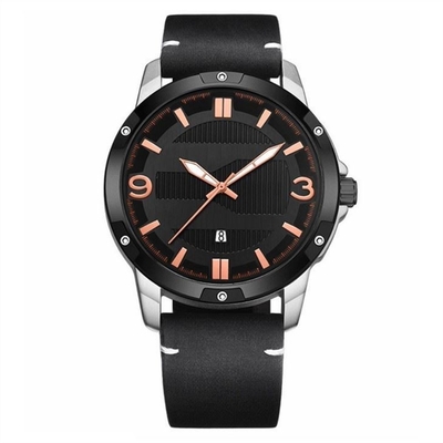 Van het de Legeringskwarts van het sportenleer van het Polshorlogeathleisure de Riem Lichtgevend Horloge