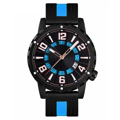 Van het de Kalenderleer van de kwartsbeweging de Chronograafhorloges van Toevallige van het het Horlogezink de Legeringsmensen