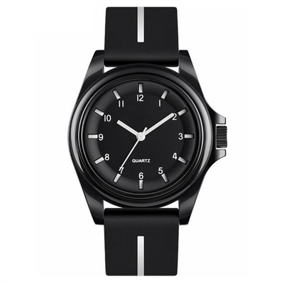 Van de Dameshorloges van de siliconeriem van de het Siliconeband Band van het het Horlogesilicone de Digitale voor Horloge