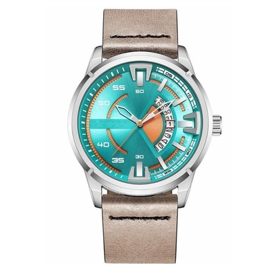 Het automatische Horloge van het Kalenderkwarts maakt 23cm het Horloge van de Chronograafkalender waterdicht