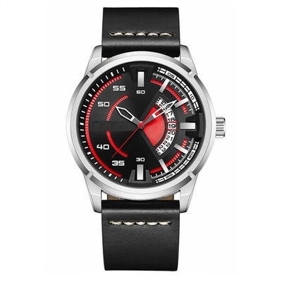 Het automatische Horloge van het Kalenderkwarts maakt 23cm het Horloge van de Chronograafkalender waterdicht