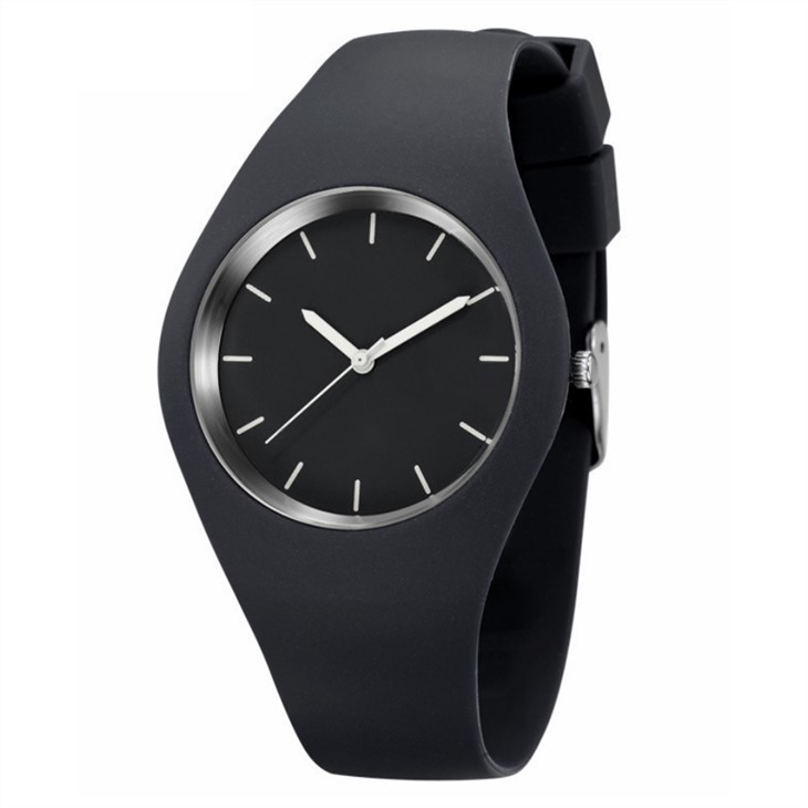 Het digitale van het het Elastiekjesilicone van het Horlogesilicone Rubberhorloge Jelly Color Couple Watch