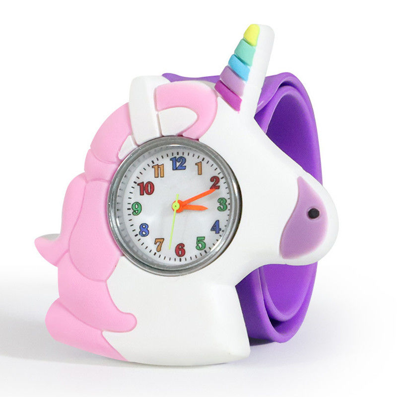 Unicorn Quartz Kids Watch 0.6cm Dikte3atm Waterdicht Arcylic Materiaal